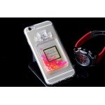 Wholesale iPhone 7 Perfume Glitter Shake Star Dust Case (Hot Pink)